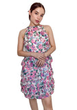 VESTIDO ONDAS FLORES