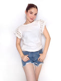 BLUSA ENCAJE