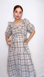 VESTIDO CUADROS
